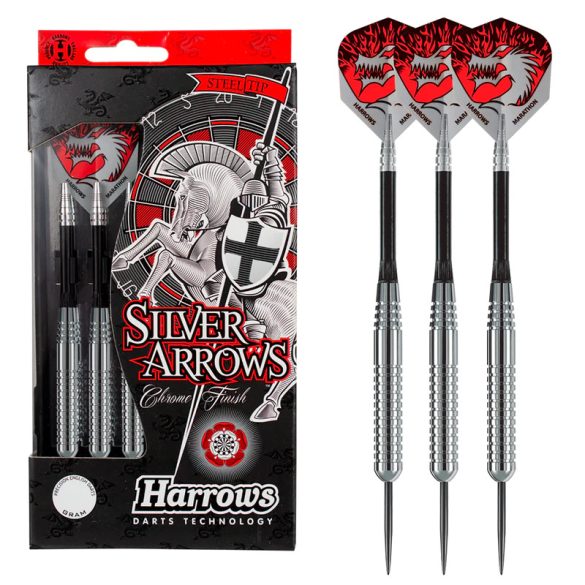 Dart szett Harrows steel 18g Silver Arrows R