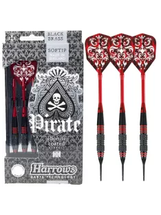 Dart Set Harrows soft Pirate 18gr Red