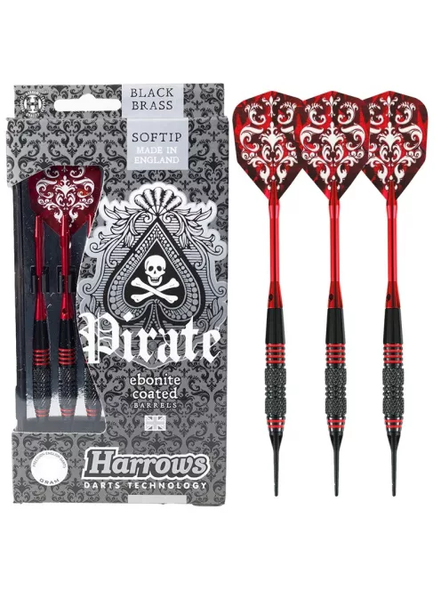 Dart Set Harrows soft Pirate 18gr Red