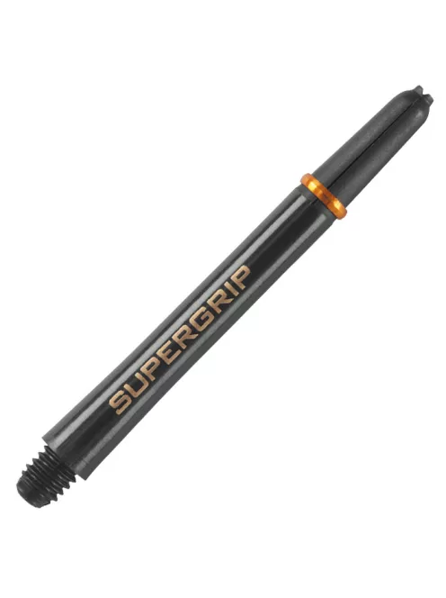 Dart shaft Harrows Supergrip black/gold, long