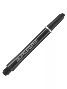 Dart shaft Harrows Supergrip black/silver, long