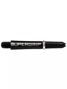 Dart shaft Harrows Supergrip black/silver, short