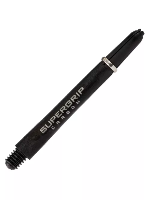 Dart Shaft Harrows Supergrip Carbon Silver with Ring Medium