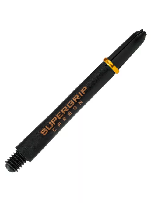 Dart shaft Harrows Supergrip Carbon Gold with ring short