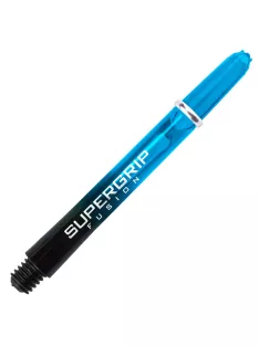 Dart shaft Harrows Supergrip Fusion black/aqua, long