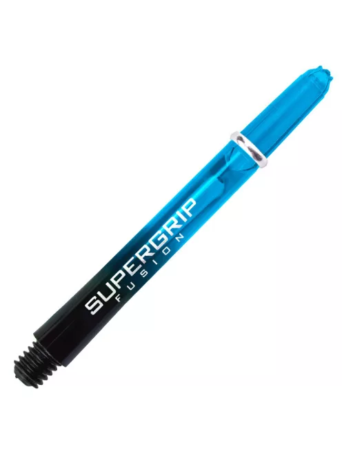 Dart shaft Harrows Supergrip Fusion black/aqua, midi