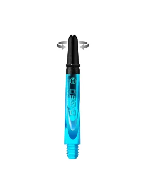 Dart szár Harrows Carbon 360 elforgós,  aqua, 42mm
