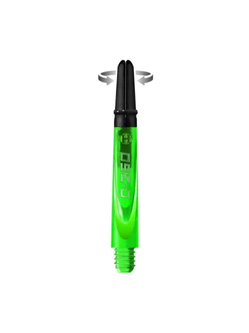 Dart szár Harrows Carbon 360 elforgós,  zöld, 42mm