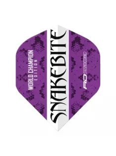   Dart toll Red Dragon Hardcore Peter Wright Snakebite lila - fehér