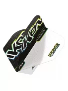 Dart toll Red Dragon Ikon fekete és fehér No2, 100 mikron