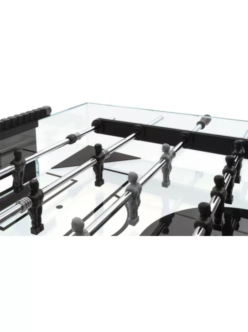 luxury foosball table FAS GHOST (black or white)
