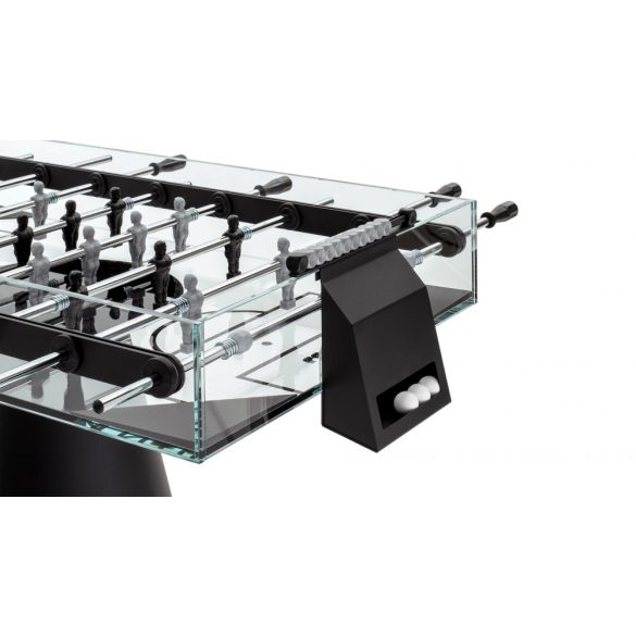 luxury foosball table FAS GHOST (black or white)