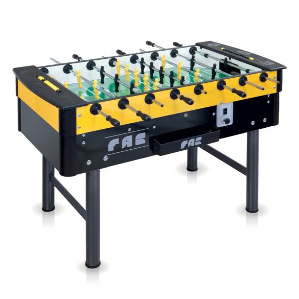 FAS Mundial Foosball table (without glass and lighting, with coin tester, in 5 colour combinations!)