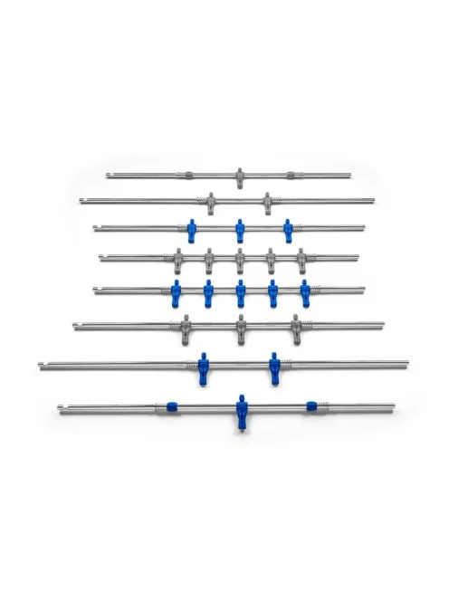 complete set of Italian FAS rods with dummies new type