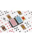 Poker card KEM Arrow Red & Blue Wide Jumbo Index 100% plastic