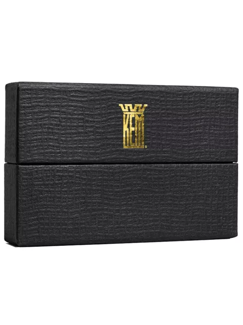 KEM Jacquard Wide Jumbo (Green and Burgundy) Poker Cards, Double Pack