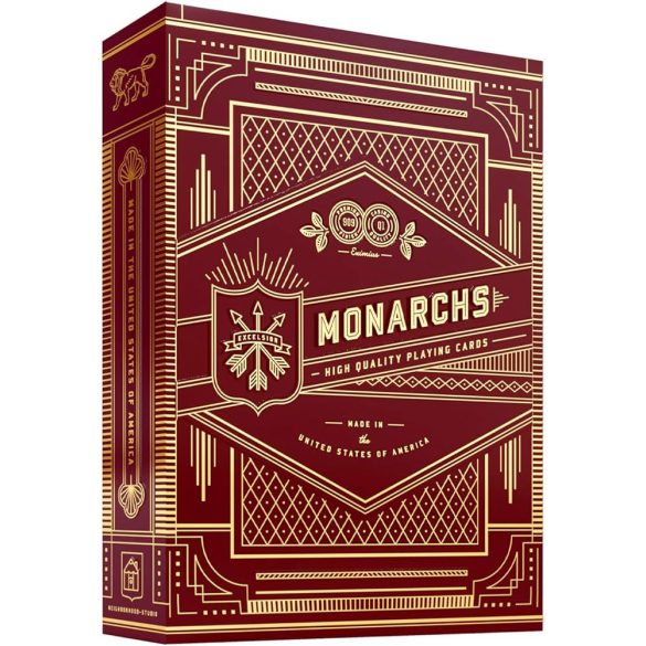 bűvészkártya Theory 11 Monarchs Red