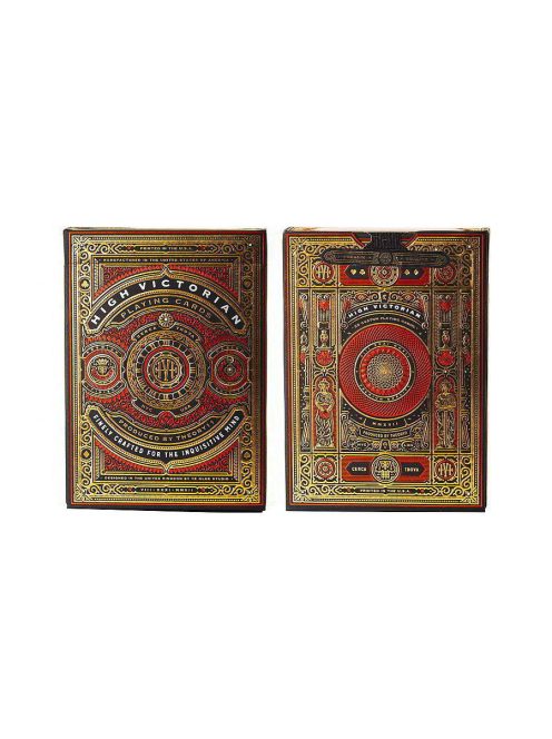 magician card Theory 11 High Victorian red