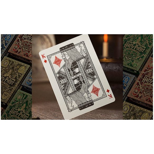 póker kártya Harry Potter (piros - Gryffindor/Griffendél) kártya, 1 csomag