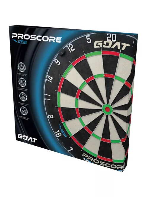 Goat sisal darts tábla Dart FLX Proscore 