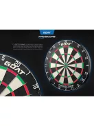 Goat sisal darts tábla Dart FLX Proscore 
