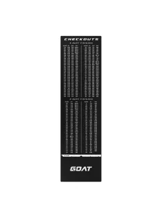   darts szőnyeg GOAT Checkout Small kiszállós ver. 2  (60 * 241cm)