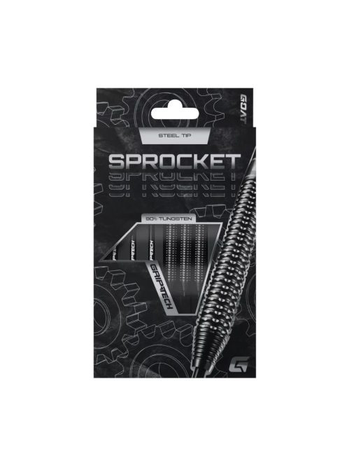 Darts szett steel GOAT Sprocket, 24g, 90%