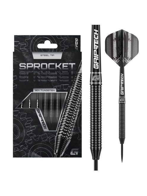Darts szett GOAT Sprocket steel 28g 90%