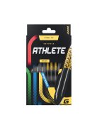 Darts szett GOAT Athlete Yellow steel réz, 12g 