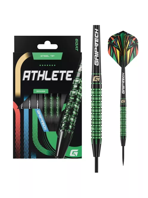 Darts szett GOAT Athlete Green steel réz, 10g
