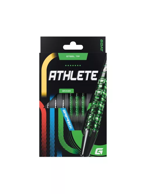 Darts szett GOAT Athlete Green steel réz, 10g