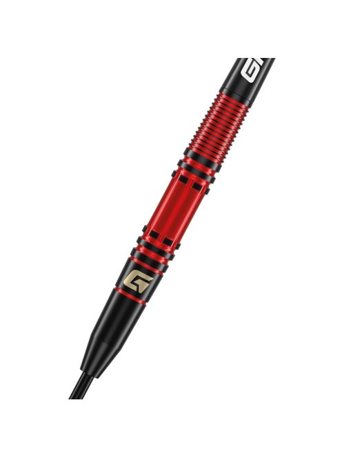 Darts szett GOAT Athlete Red steel réz, 11g