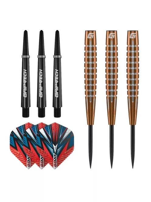 Darts szett GOAT Quarterback V1 steel 25g 95%