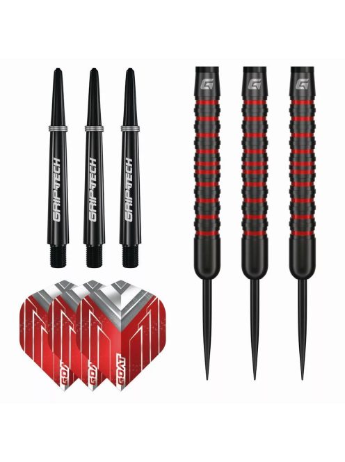 Darts szett steel GOAT Podium, 22g, 80%