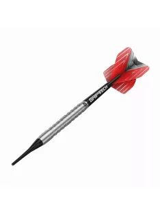 Darts szett soft GOAT Podium Silver, 18g, 80%