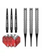 Darts szett soft GOAT Podium Silver, 18g, 80%