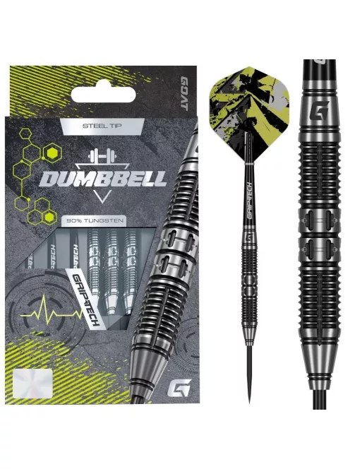 Darts szett steel GOAT Dumbbell, 30g, 90%