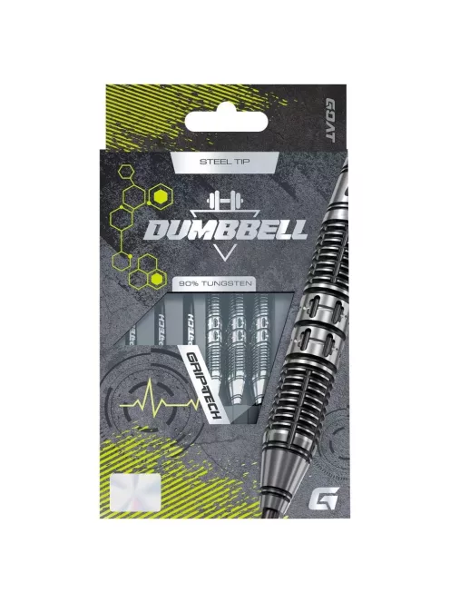 Darts szett steel GOAT Dumbbell, 32g, 90%