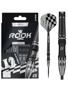 Darts szett steel GOAT Rook 22g, 95%