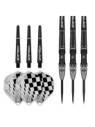 Darts szett steel GOAT Rook 24g, 95%