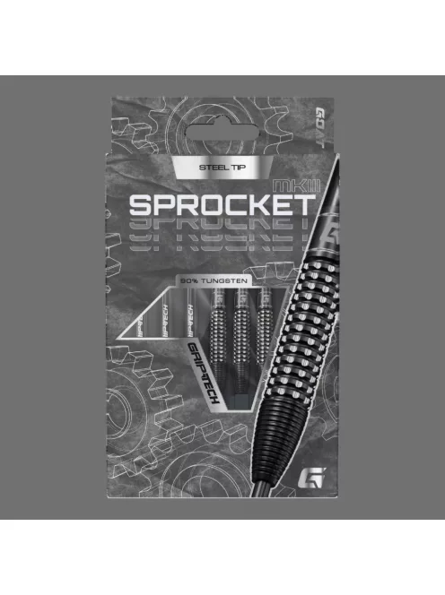 Darts szett steel GOAT Sprocket MKIII Bomb 22gr 90%