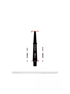 Dart szár GOAT Griptech 41mm, fekete