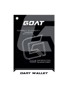 Darts tok GOAT Case piros, S