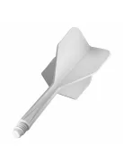 Darts toll és szár egyben GOAT XFLEX hosszú, 33mm, fehér