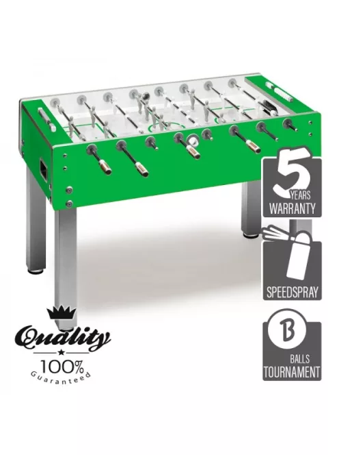 foosball table Garlando G-500 Pure green
