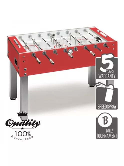 foosball table Garlando G-500 Pure red