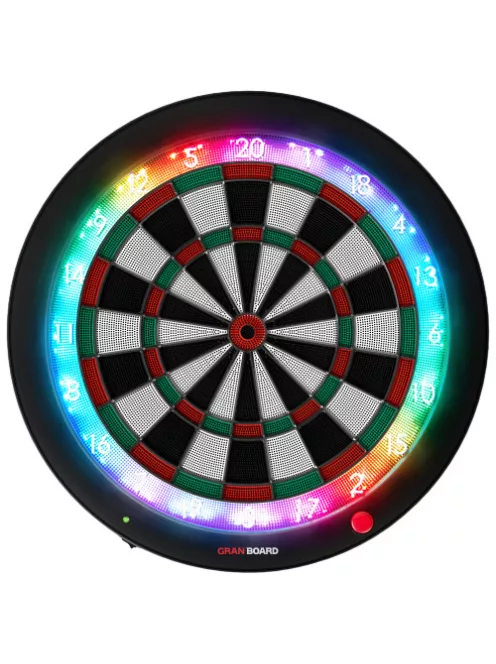 dartsgép elektromos online, Granboard3s Blue, verseny méretű szektorokkal 