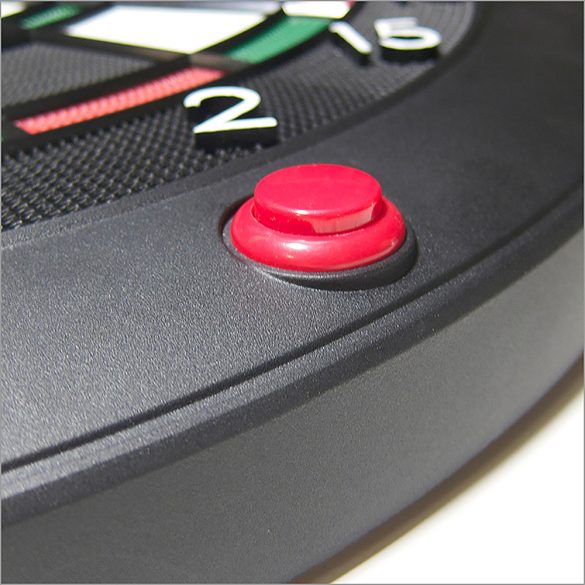 dartsgép elektromos online, Granboard3s Green, verseny méretű szektorokkal