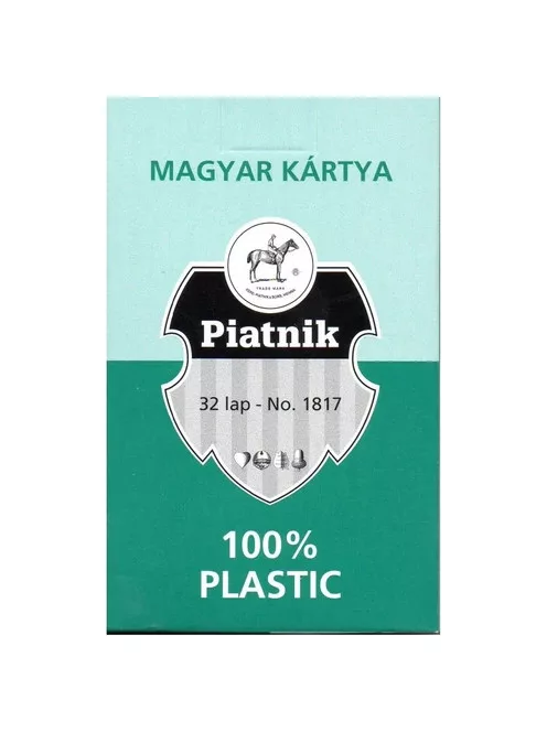 magyar kártya Piatnik 100% műanyag