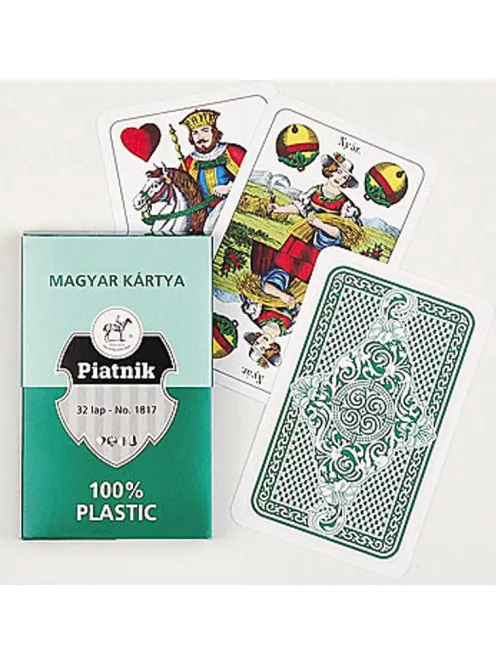 magyar kártya Piatnik 100% műanyag